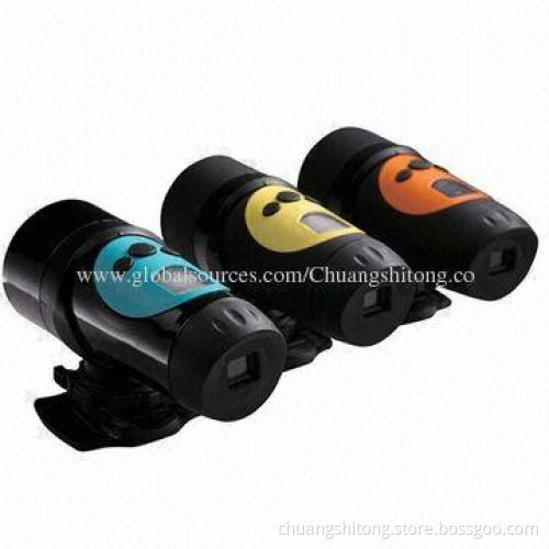 HD 720p Outdoor Sport Video Mini Bike Camcorder with Waterproof and Helmet Case